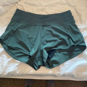 green outdoor voices shorts- barely worn